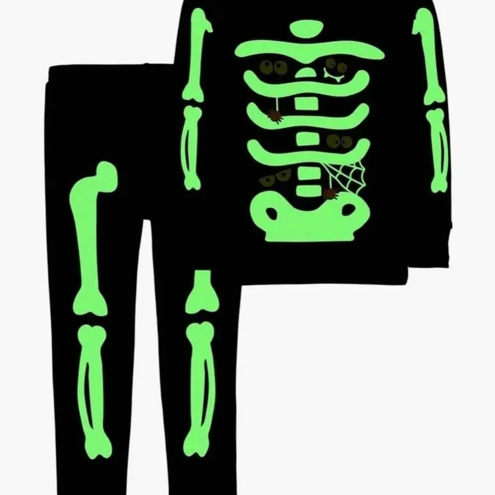 Baby Carter's Glow In The Dark Skeleton Halloween Costume 12 Mos